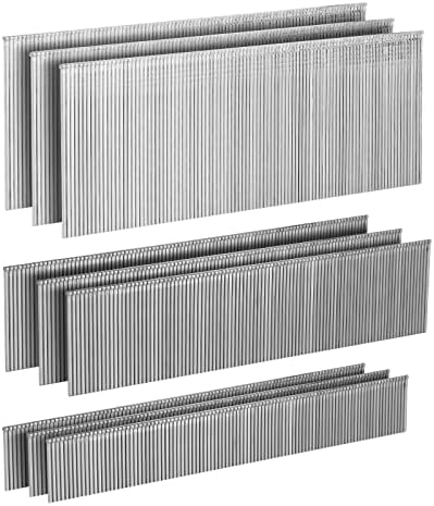 Összegyűjtött rögzítők |   18-as Kábelhuzal Galvanizált Brad Szegek 3000 Darabos Csomag (3/4″-1000, 1-1/4″-1000, 2″-1000 Db), Vegyes Méretű Projekt Csomag, Pneumatikus és Elektromos Brad Szegecselőkhez Összegyűjtött rögzítők Összegyűjtött rögzítők