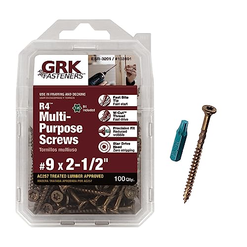 Csavarok |   Grk Fasteners 1311 R4#9 X 2-1/2″ Csavar 1Db Csavarok Csavarok