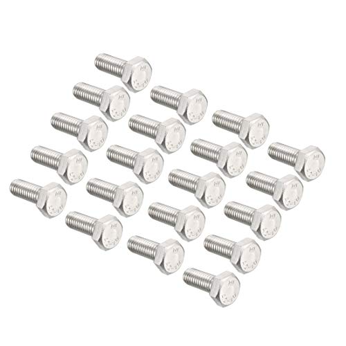 Csavarok |   M8X20Mm Hex Csavarok 304 Rozsdamentes Acél Hatszögletű Csavar 20 Db Csavarok Csavarok