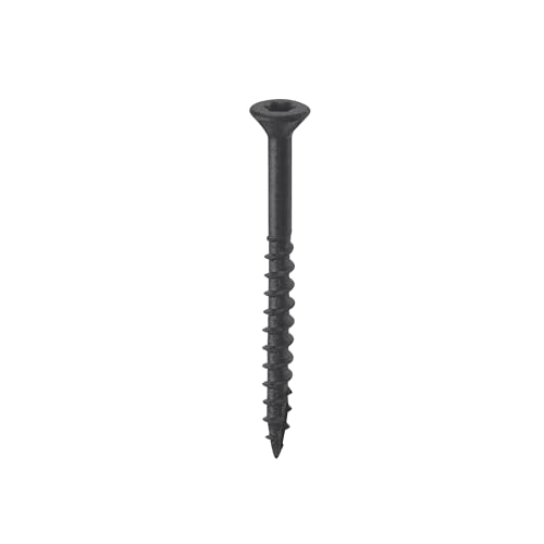 Csavarok |   Nuvo Iron #8 Csavar, 2 1/2", Torx Fej, Fekete, 25 Darab Csavarok Csavarok