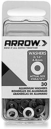 Hardver alátétek |   Arrow Fastener WA3/16 3/16″ Alumínium Alátétek 3 Darab Hardver alátétek Hardver alátétek