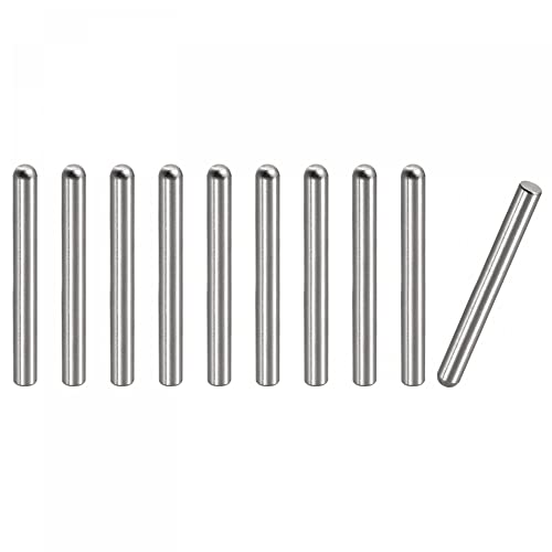 Tűk |   5X50Mm Dowel Pins, 10Db 304 Rozsdamentes Acél Kerek Fejű Lapos Fázisú Dowel Pin, Bunk Bed Pins, Polctartók, Polcok Támogatásához, Rögzítő Elemenk Rögzítők Tűk