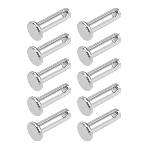 Tűk |   Clevis Csavarok (5Mm x 16Mm) 20Db, Egylukú Lapos Fejű 304 Rozsdamentes Acél Rögzítő Csavar – Fém Eszközökhöz, Bútor Telepítéshez, Ipari Használatra, DIY Rögzítők Tűk