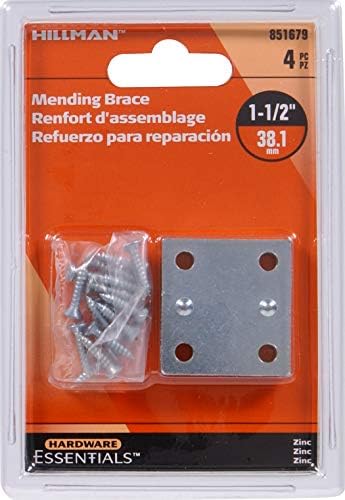 Foghúzó |   851679 Javító Kötés Cink 1-1/2″ X 1-3/8″ – 4 Darabos Csomag Foghúzó Foghúzó